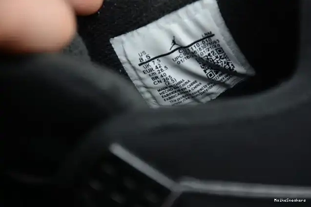 MaikeSneakers CU1110-010 Air Cat 4 Black (2020) Jordan 0530